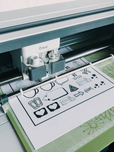 How to use the print then cut feature in cricut design space