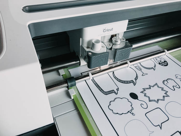 How to use the print then cut feature in cricut design space