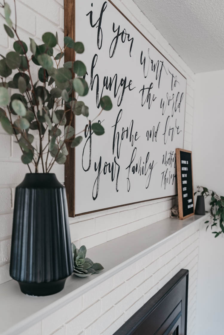 Eucalyptus for spring decor