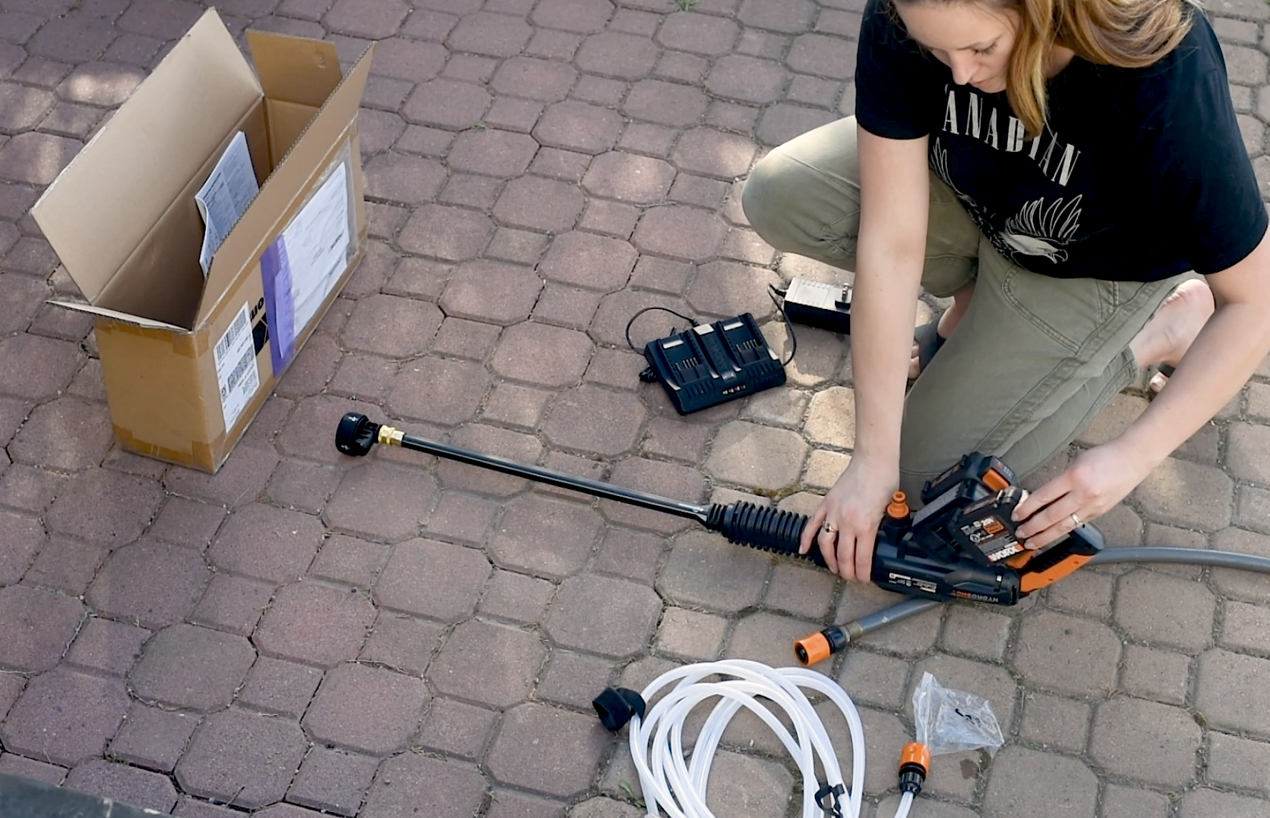 Setting up the WORX HydroShot