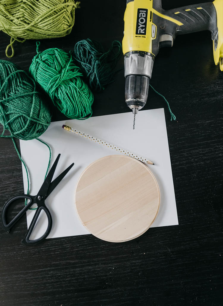 How to embroider on wood - supplies needed