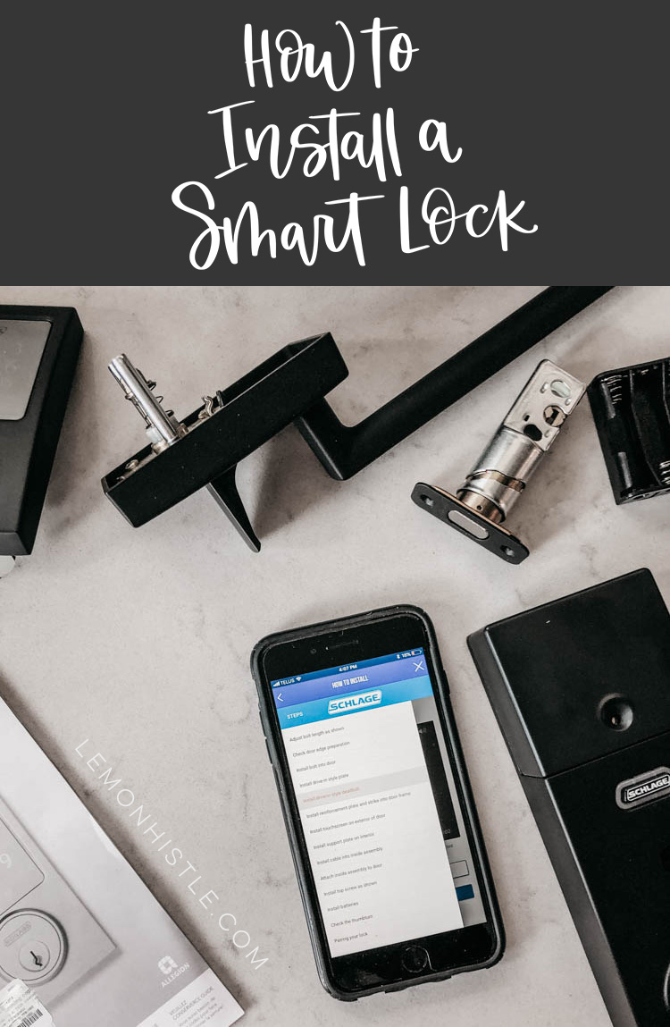 How to install a smart lock (and why we did!) video tutorial