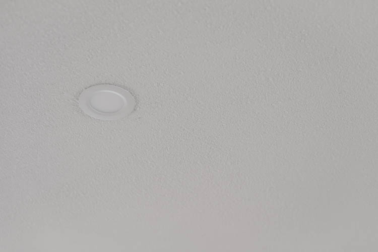 How to replace a light fixture with a pot light! LED and no going in the attic!