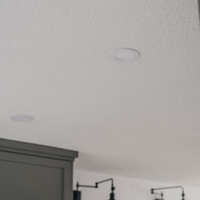 How to replace a light fixture with a pot light! LED and no going in the attic!