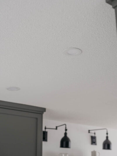 How to replace a light fixture with a pot light! LED and no going in the attic!