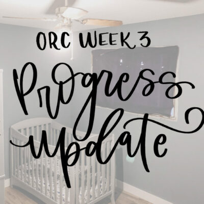 One Room Challenge week 3! The hardest, least pretty parts. What we still have left to do