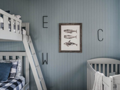 DIY skinny shiplap wall (vertical!) and the EASIEST way to make it