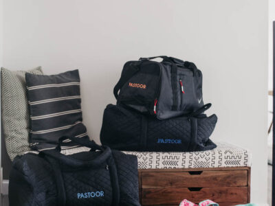 Matching duffel bags for the whole family! These are perfect for travelling with the embroidered names- the perfect gift for travellers!
