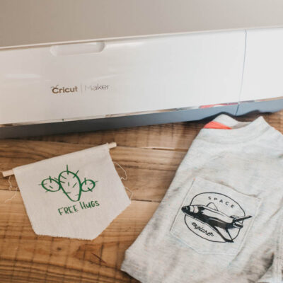 Such a good detailed tutorial on how to use up vinyl scraps, draw on precut shapes and surfaces, and how to cut out photos using Cricut snapmat.