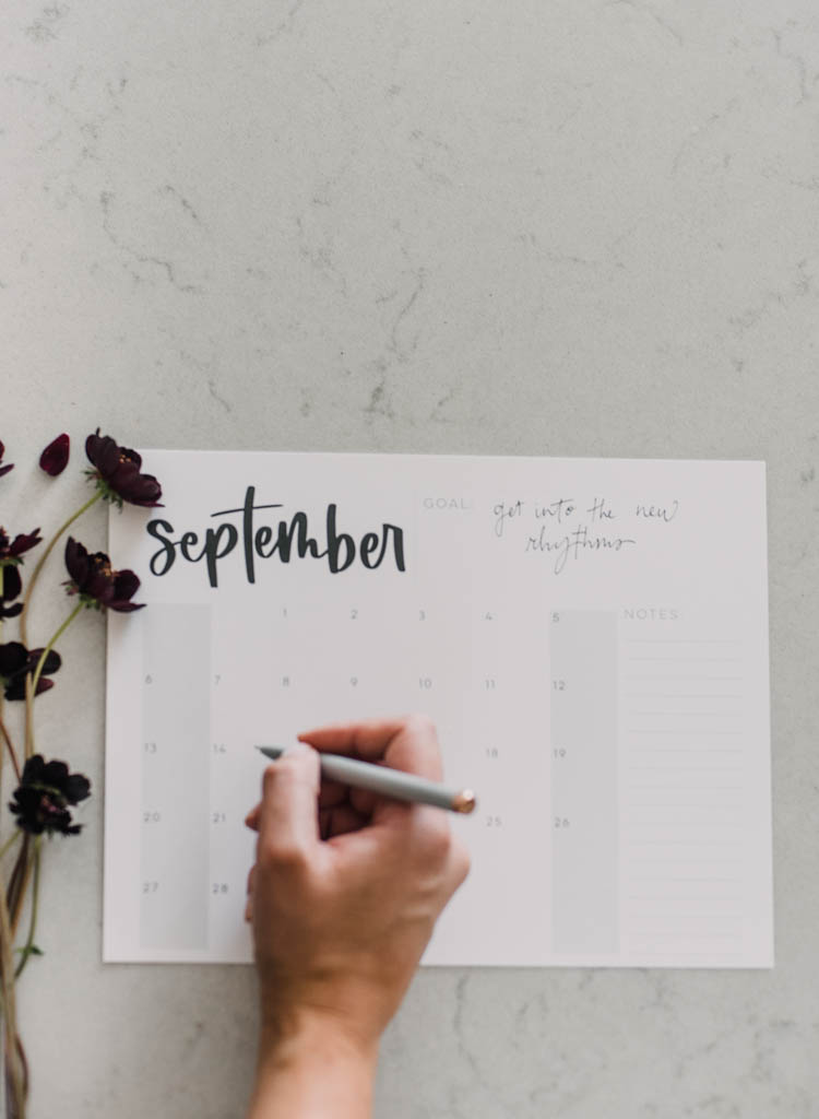Free Printable calendar for 2020 - minimalist styles in 5 formats