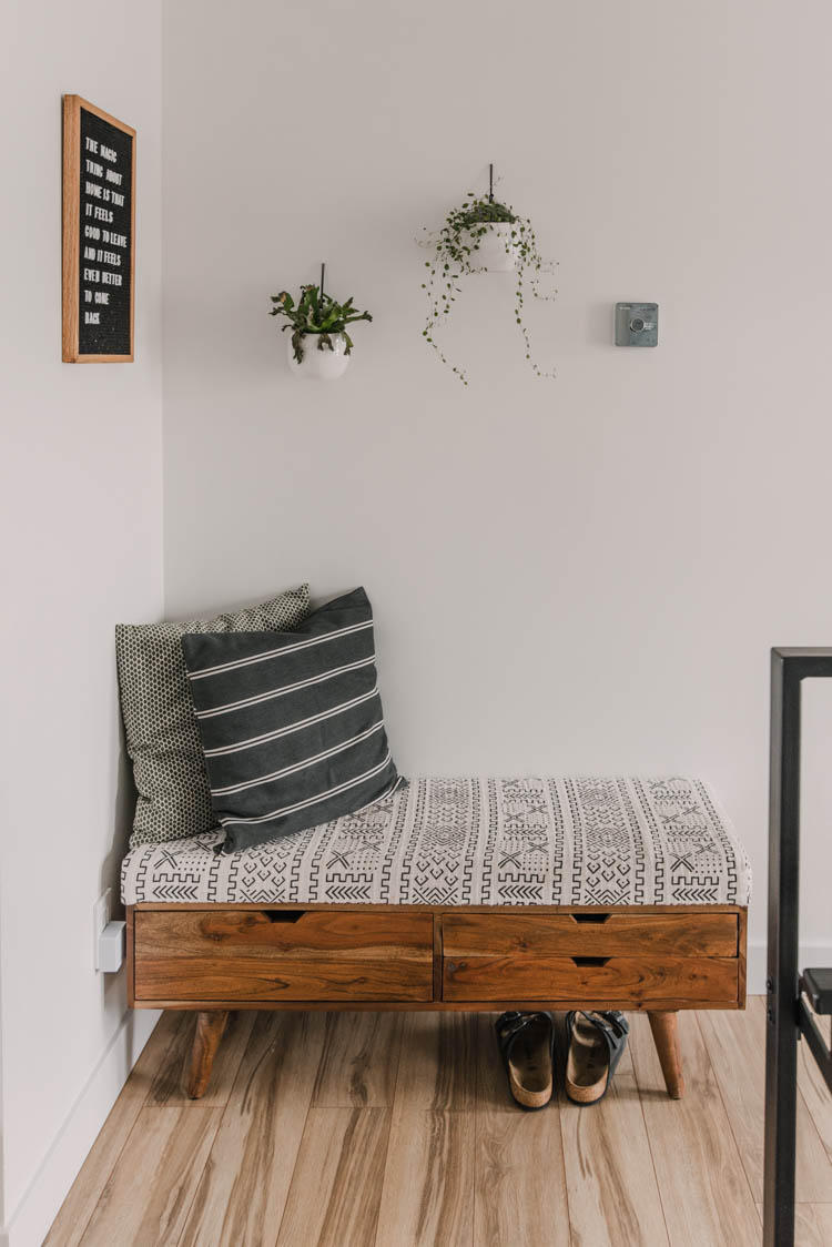 modern entryway storage furniture on Modern Entryway Makeover Lemon Thistle