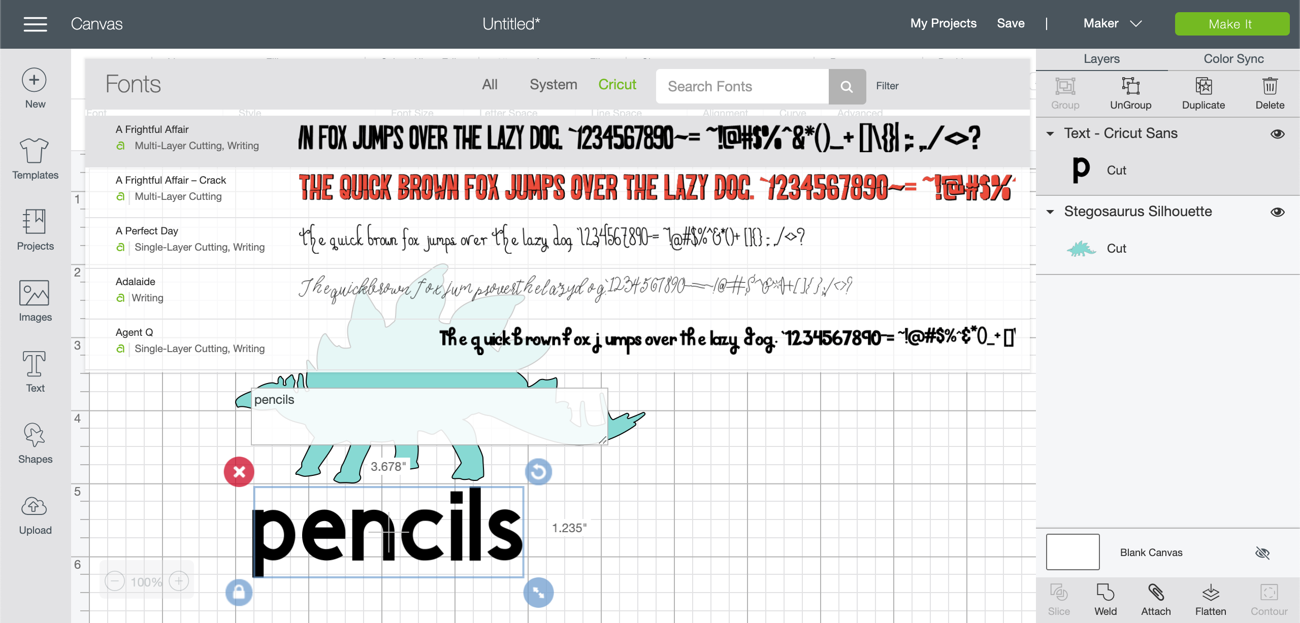 How to create knockout designs with text in images with Cricut Design Space