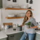 How to style kitchen open shelves for function and look