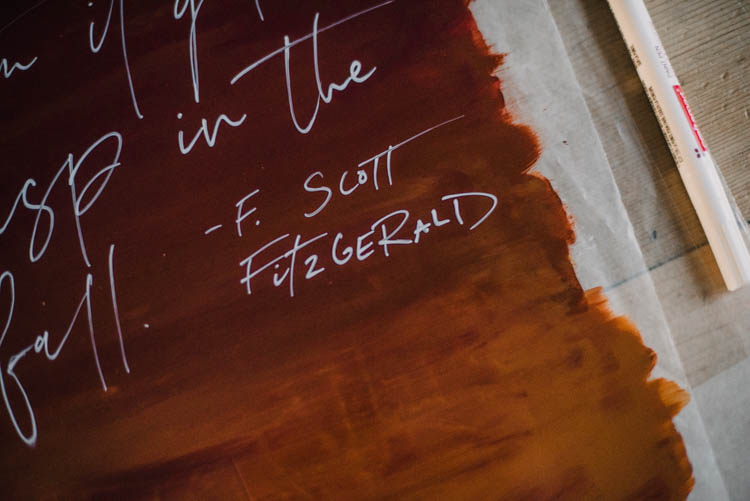 Life starts all over again when it gets crisp in the fall. -F Scott Fitzgerald