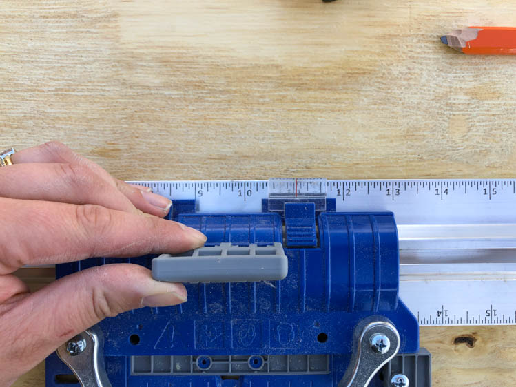 How to use a Kreg Rip Cut to cut plywood (for a DIY saw blade storage box)