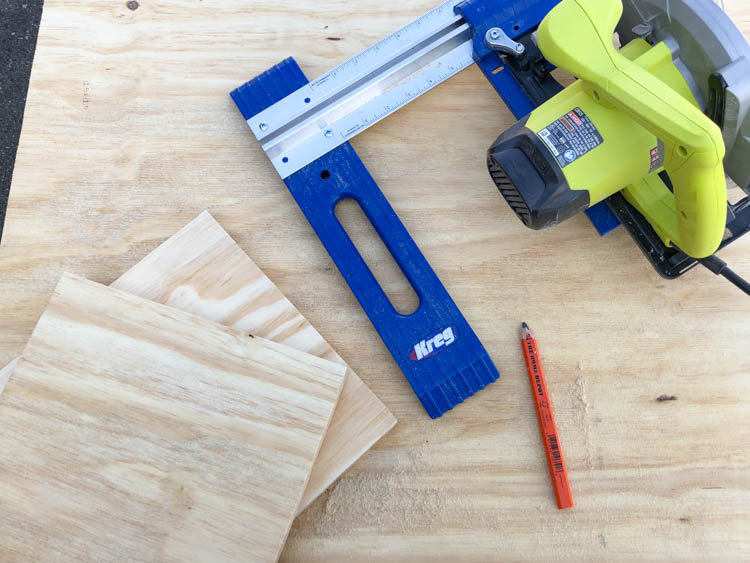 How to use a Kreg Rip Cut to cut plywood (for a DIY saw blade storage box)
