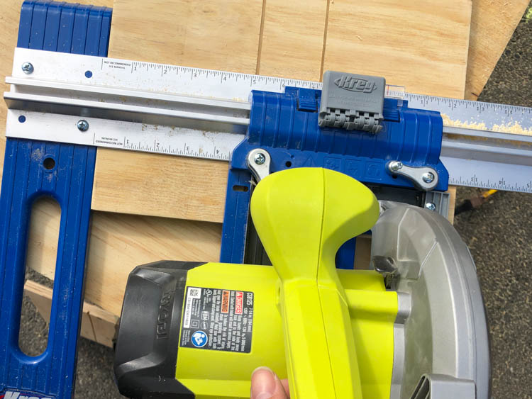 Use a shallow depth circular saw instead of a plunge router to cut grooves in plywood