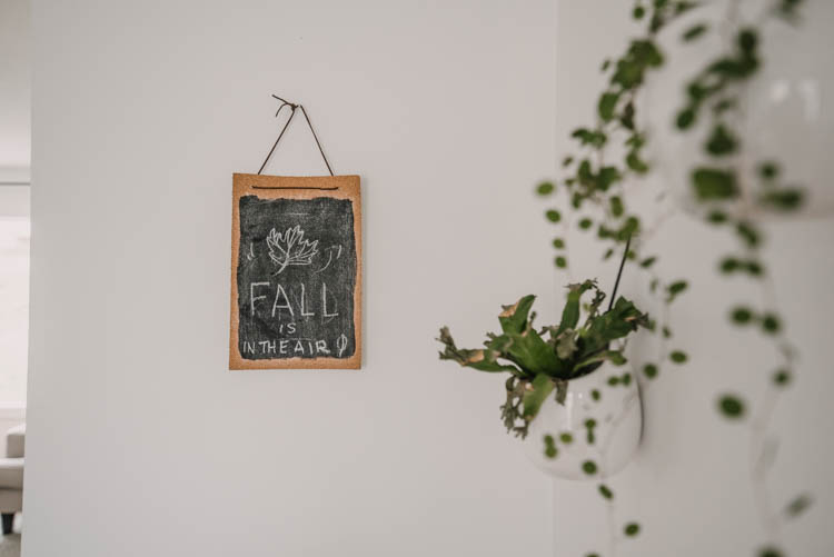 DIY Cork Chalkboard- Simple dollar store DIY for home decor