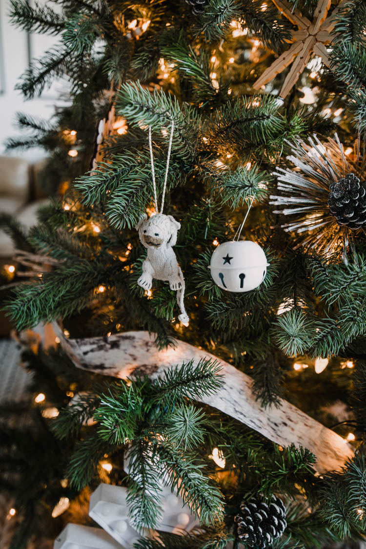 Kid friendly Christmas tree- so many beautiful ornaments that ARENT BREAKABLE!