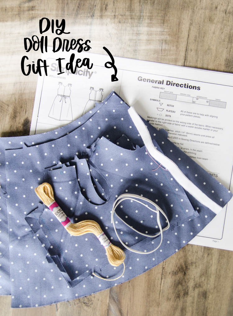 Cricut Maker DIY Doll Dress gift idea