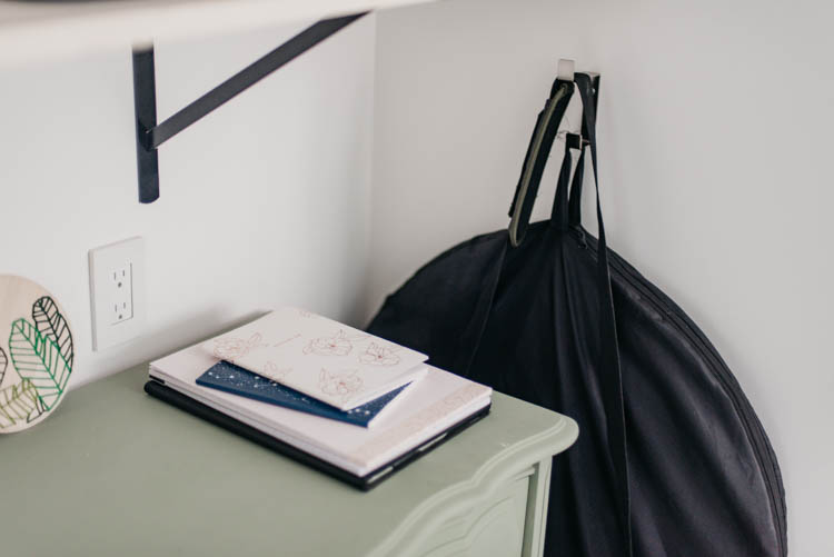 Heavy duty coat hooks for camera gear storage