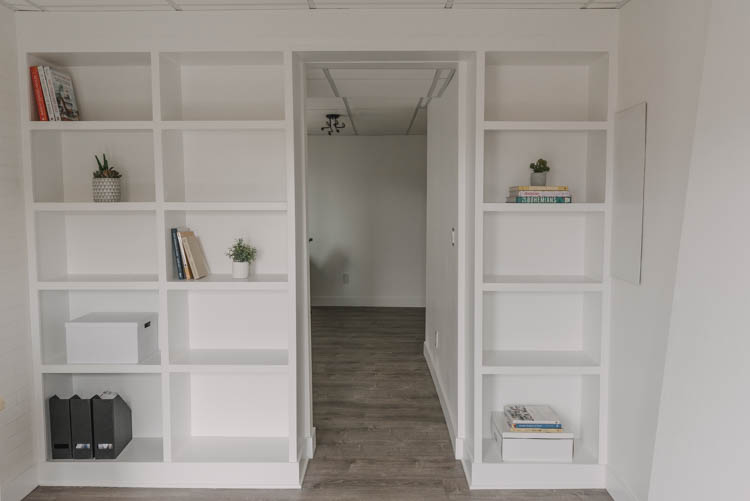 Diy Built In Shelving Lemon Thistle