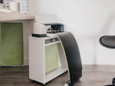DIY Cricut Storage + Caddy... perfect to keep everything handy and ready to use but tucked out of the way!