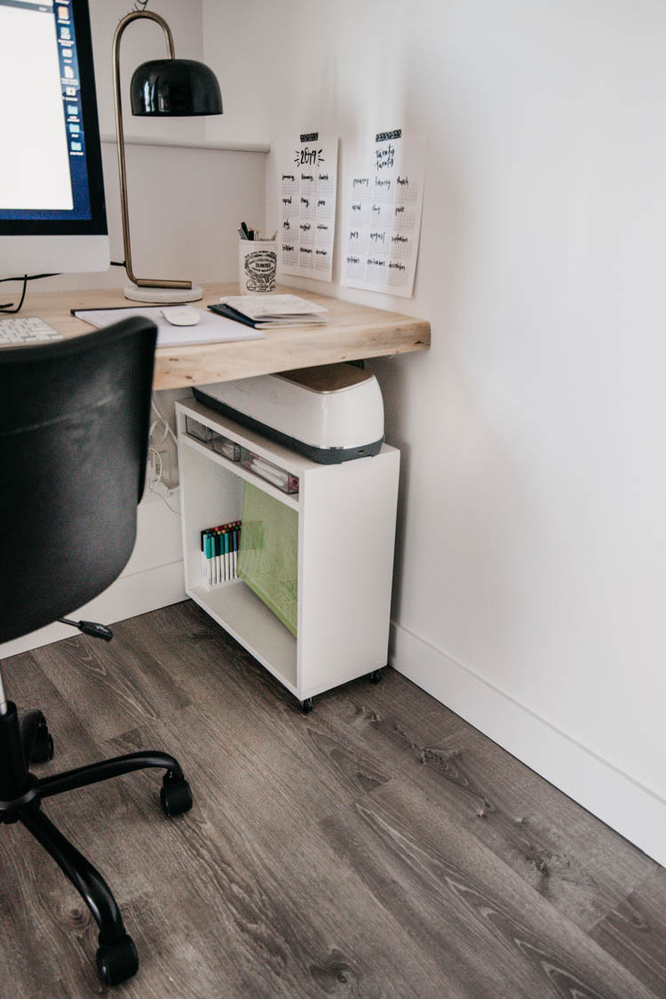 DIY Cricut Storage + Caddy