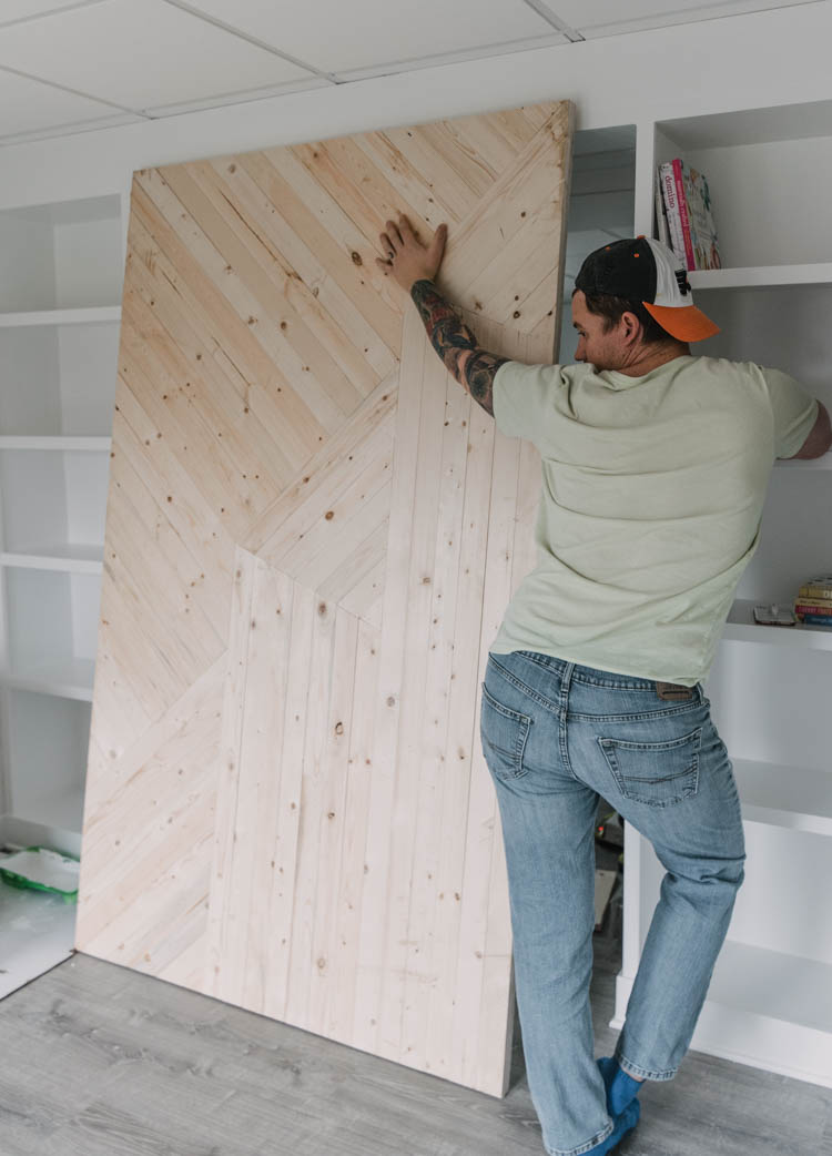 How to build your own modern barn door