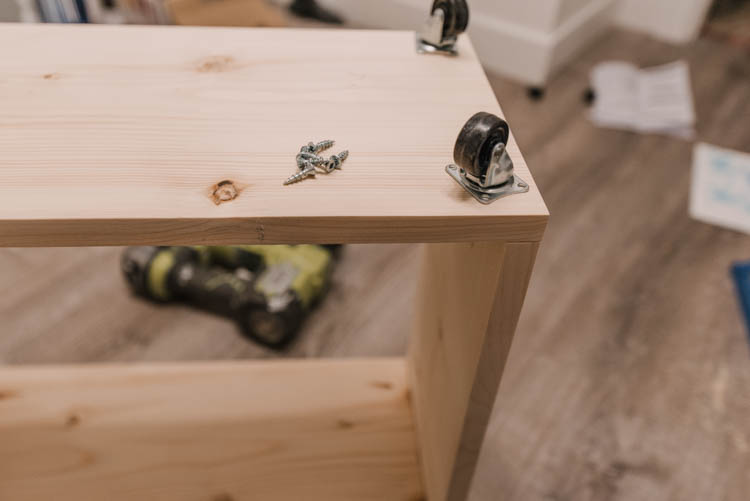 how to make your own rolling cricut storage