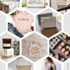 Gift Guide for the Homebody! Great options and some beautiful handmade goods