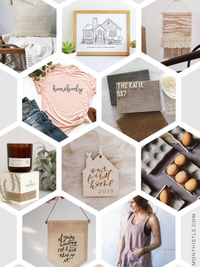 Gift Guide for the Homebody! Great options and some beautiful handmade goods