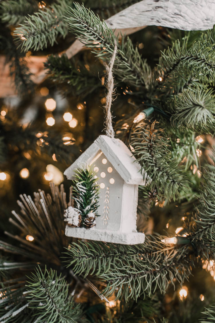 Light up houses ornaments