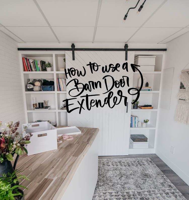 how to use a barn door extender (and why you would need to)