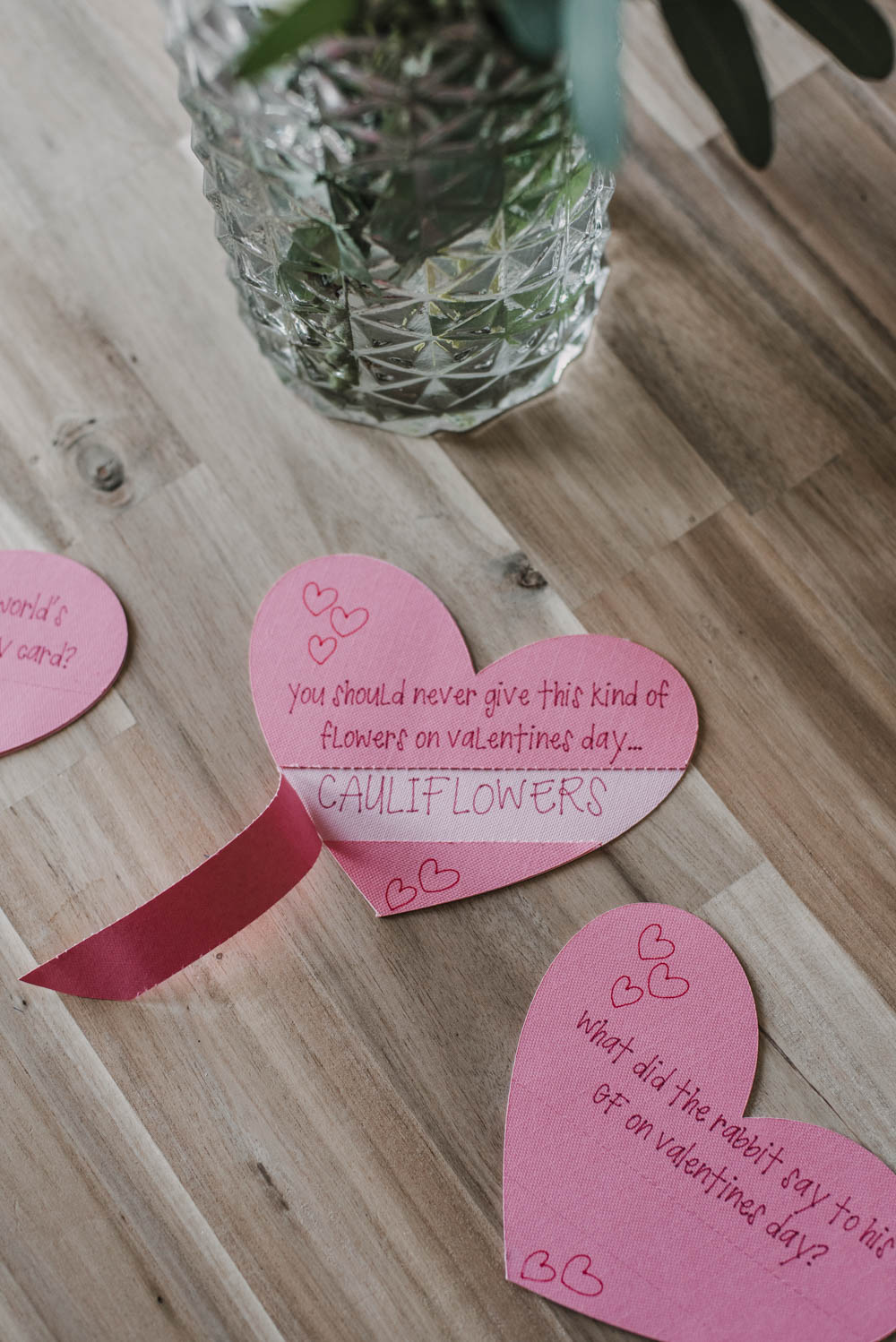 Punny Valentines Day Cards with Cricut
