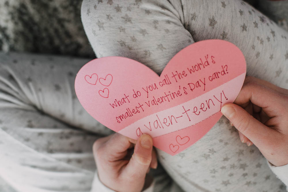 These Punny Valentines Day Cards are so cute! Love the tearaway style to hide the answer