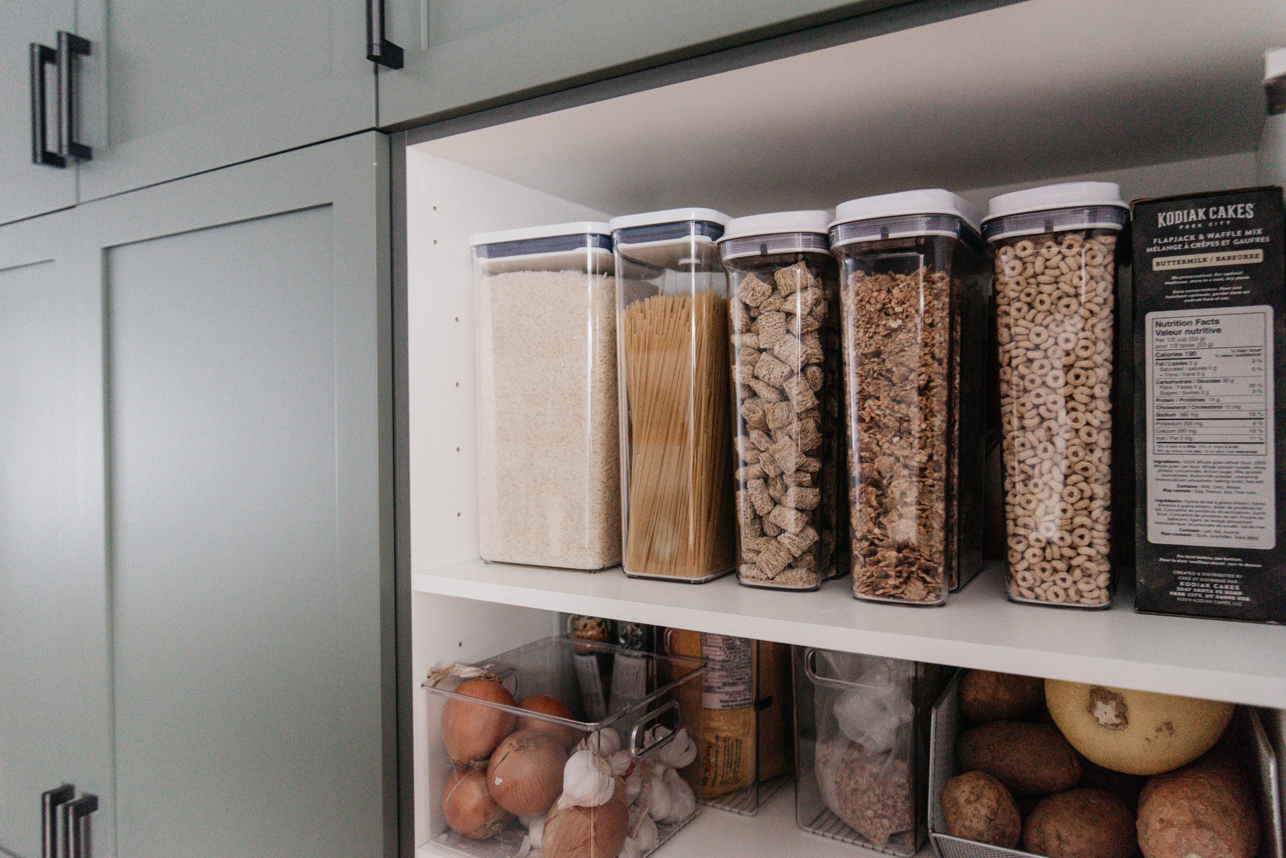 Cereal containers that make it easy for kids to pour themselves