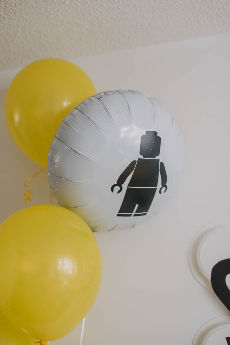 customize your own balloons from the dollar store to match any theme