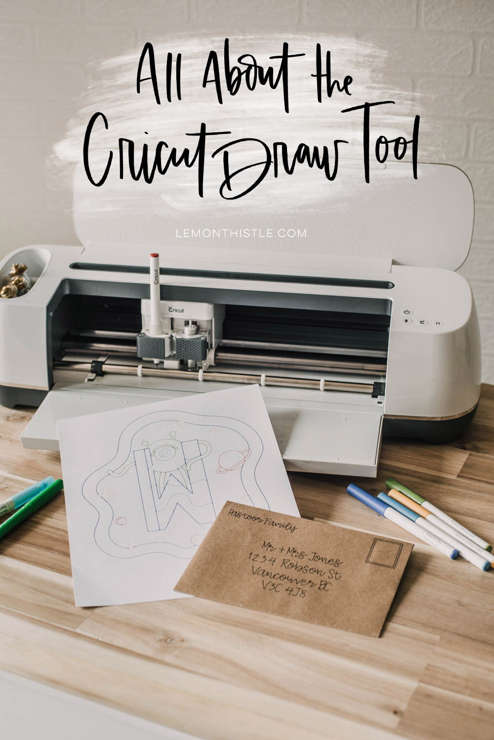 How to use Draw with Cricut Design Space - Lemon Thistle