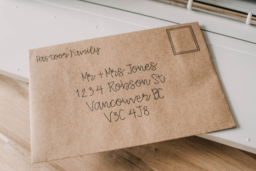 How to address envelopes with Cricut