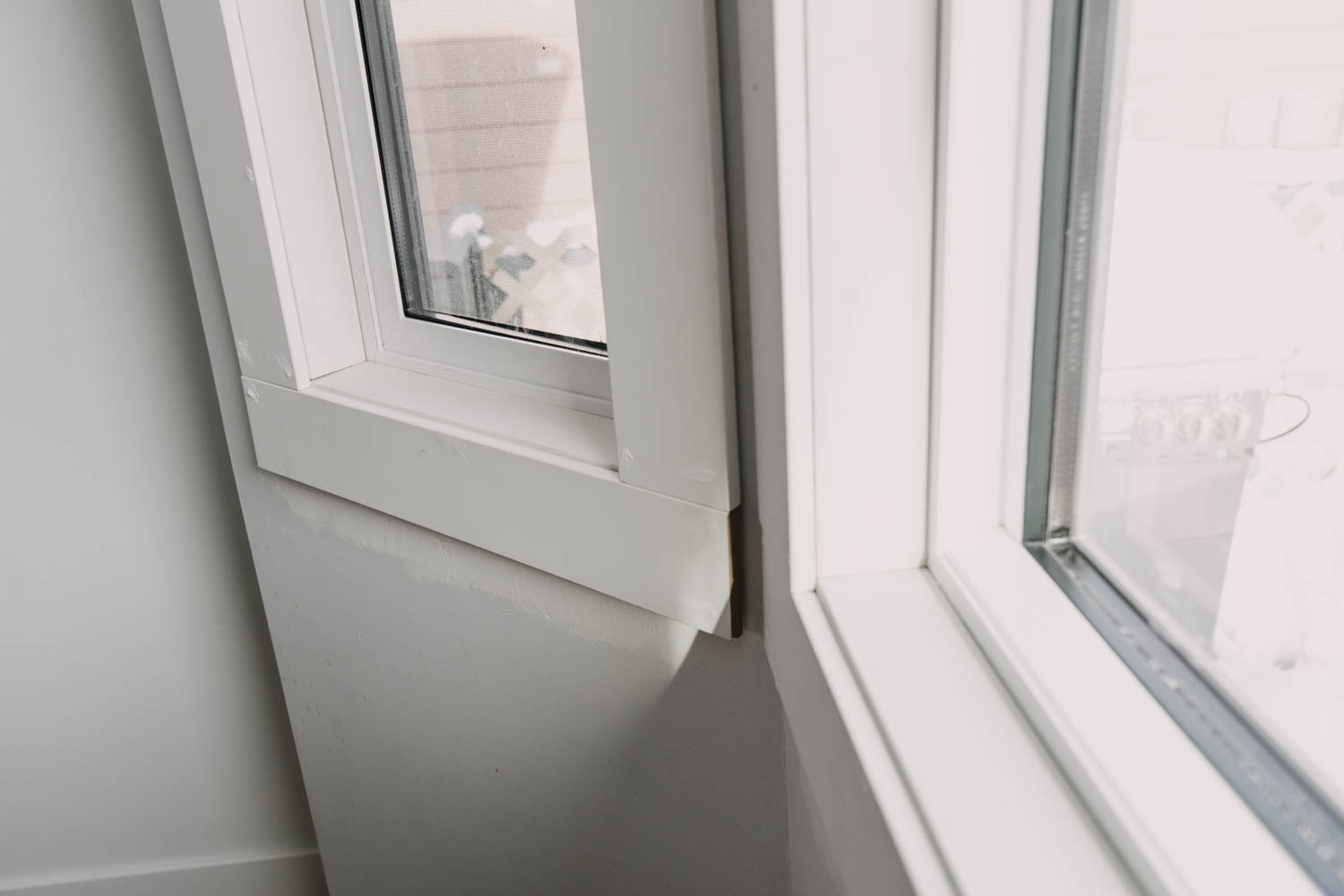 Bay Window Farmhouse Moulding Install