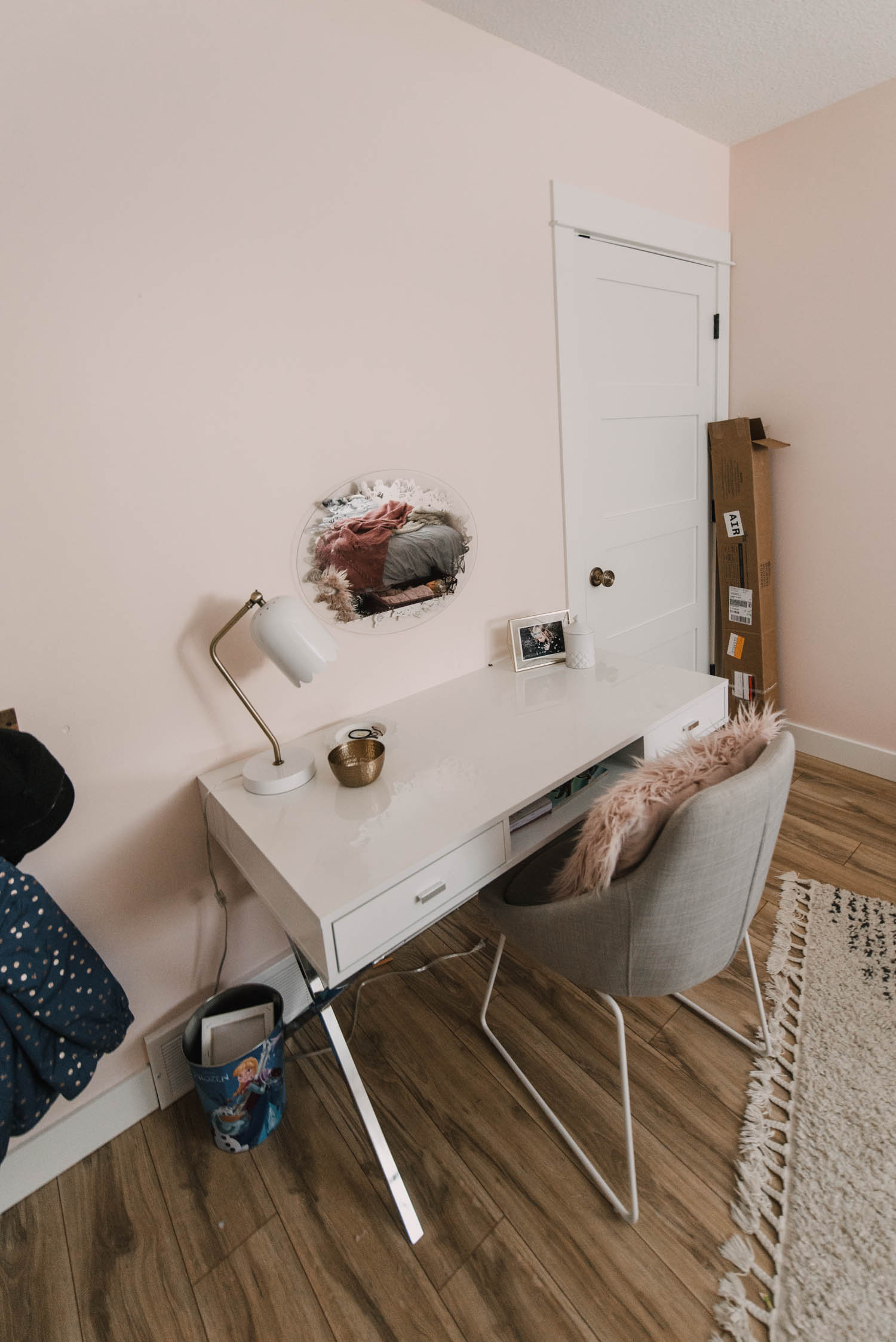 One year later, girls bedroom makeover