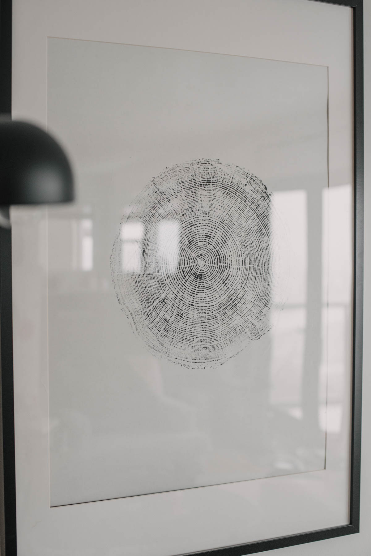 DIY Tree Ring Art Tutorial