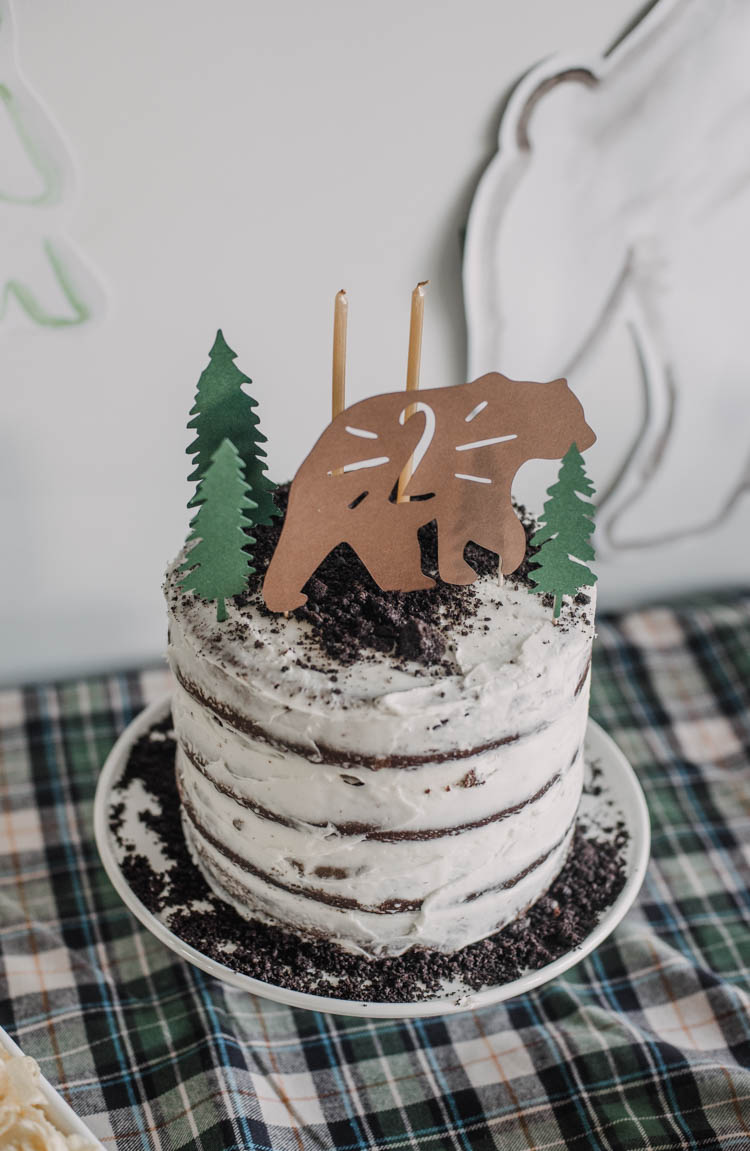 Bear themed birthday party for toddlers