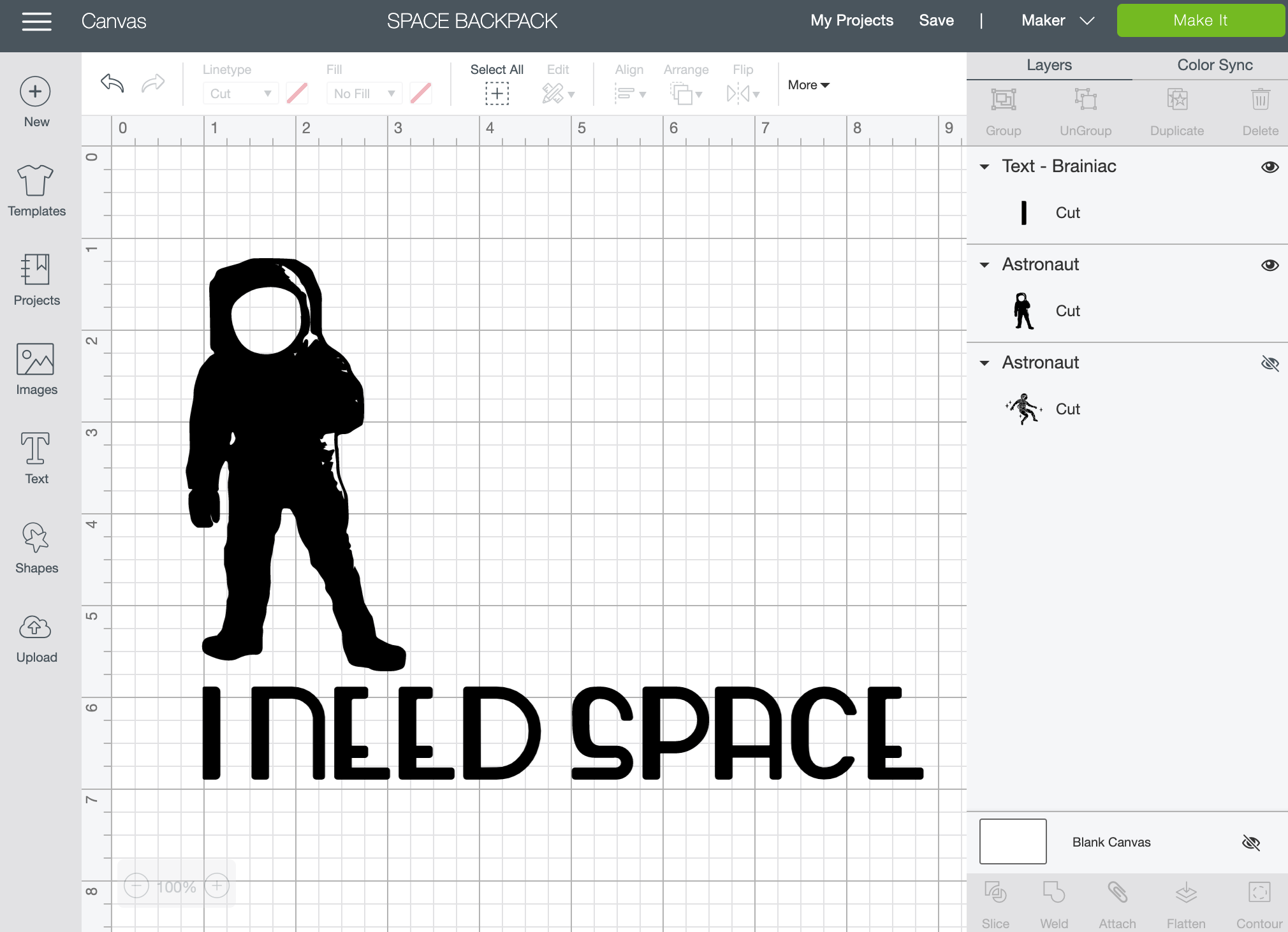 I need Space Backpack DIY