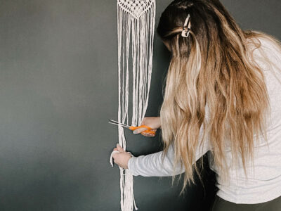 simple macrame DIY