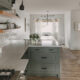 Neutral Spring Home Tour with fun hand lettered details and DIY