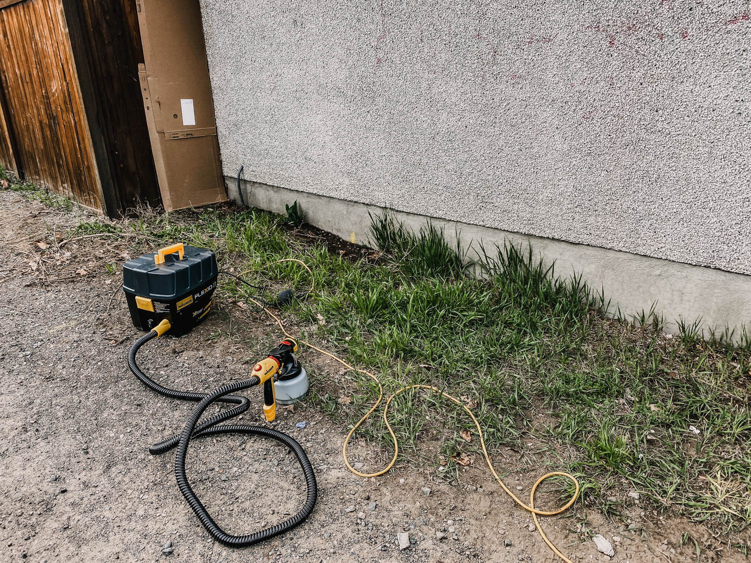 Using a Paint Sprayer for Stucco