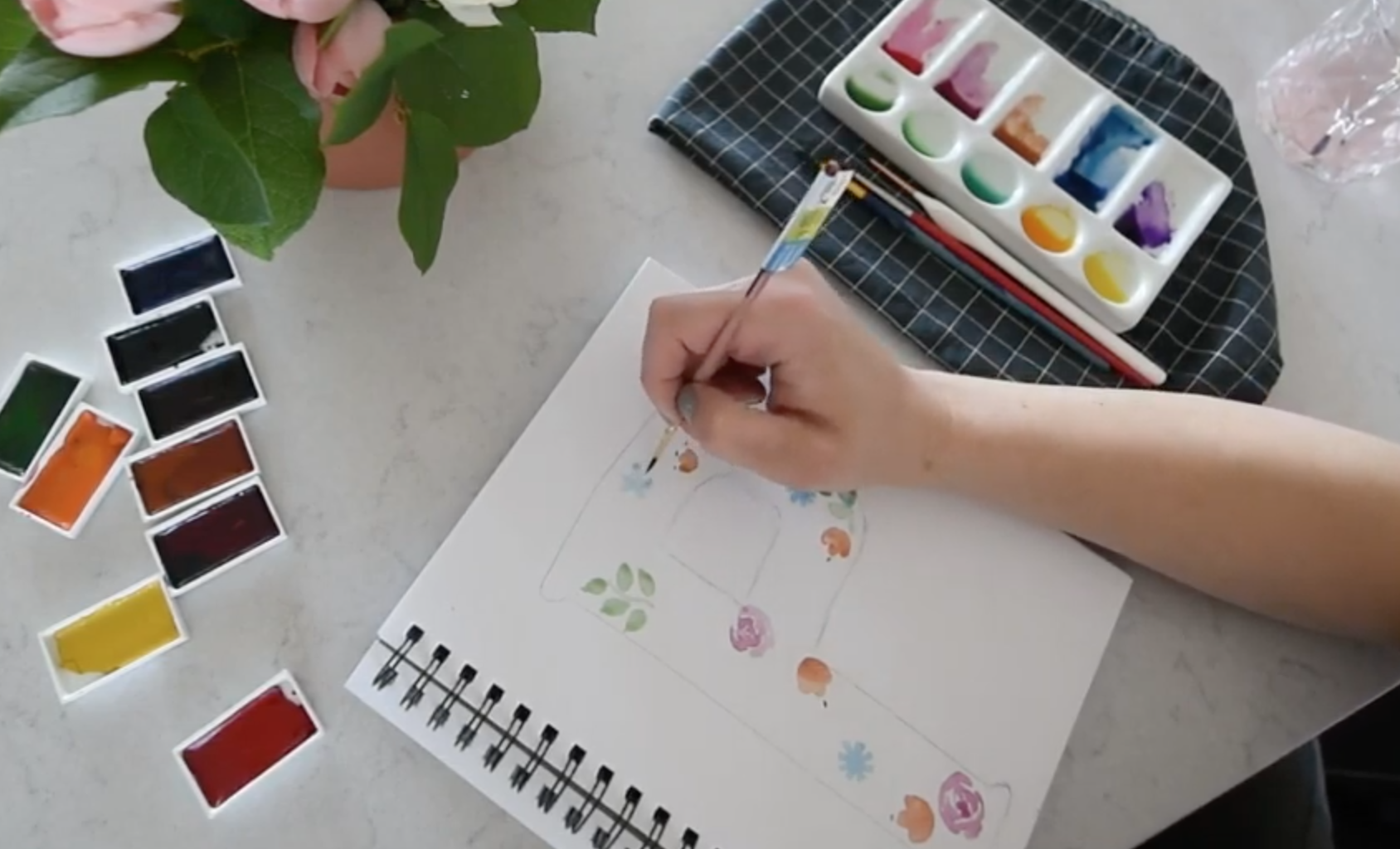 Beginner Watercolor Tutorial