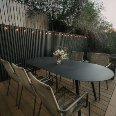Modern Outdoor Dining Area